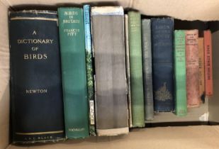 BIRDS/ORNITHOLOGY: a group of vintage books to include: NEWTON, A., 'A Dictionary of Birds', A & C