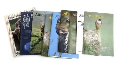 'The Austringer' magazine, journal of the Welsh Hawking Club, seven copies from 200-2006, plus two