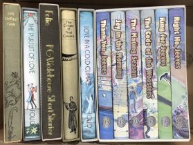 FOLIO SOCIETY: P.G.Wodehouse, boxed set of Jeeves and Wooster (six vols.) & other humorous Folio