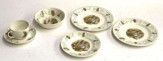 A small quantity of Wedgwood Barlaston Peter Rabbit china, 6 pieces