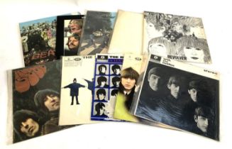 VINYL: THE BEATLES LPs: 'Sergeant Pepper etc.' PMC 7027 MONO. Card Insert present. Partially removed