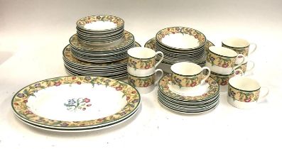 A Duchess porcelain part dinner service