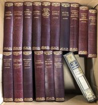 DICKENS: Fourteen uniform vols. in VG condition. Hazel, Watson, Viney pub.