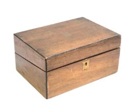 A 19th century writing box (af)