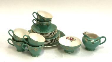 A small Empireware teaset for six settings