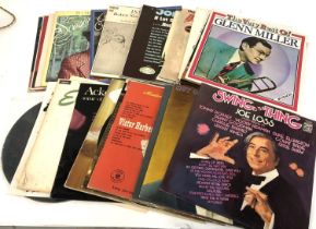 A small quantity of vinyl LPs to include Bing Crosby etc