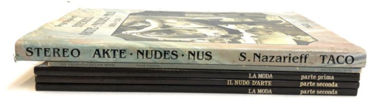 NAZARIEFF, Serge: 'Stereo Akte. Nudes. Nus. 1850-1930', Taco (pub.). Lacks 3-d 'glasses'! With