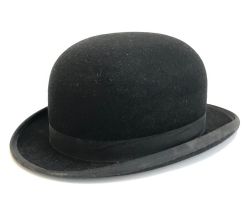 A Lock & Co black hunting bowler hat
