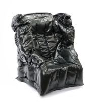Gaetano Pesce (b.1939) for Meritalia, Shadow Chair, polyurethane resin and black PVC