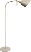 An &tradition Bellevue floor lamp designed by Arne Jacobsen, approx. 125cm high