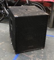 A large Intimidator monitor speaker, 61cmH