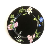 A Tiffany & Co. 'Mrs Delaney's Flowers' plate by Sybil Connolly, 31cmD