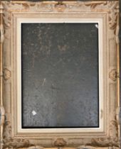 A modern giltwood picture frame, overall 75x60cm, the internal rebate 58.5x43cm; together with one