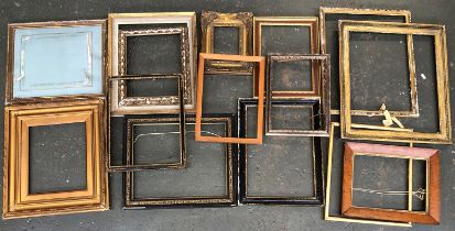 A large quantity of various gilt and other picture frames, approx. 15