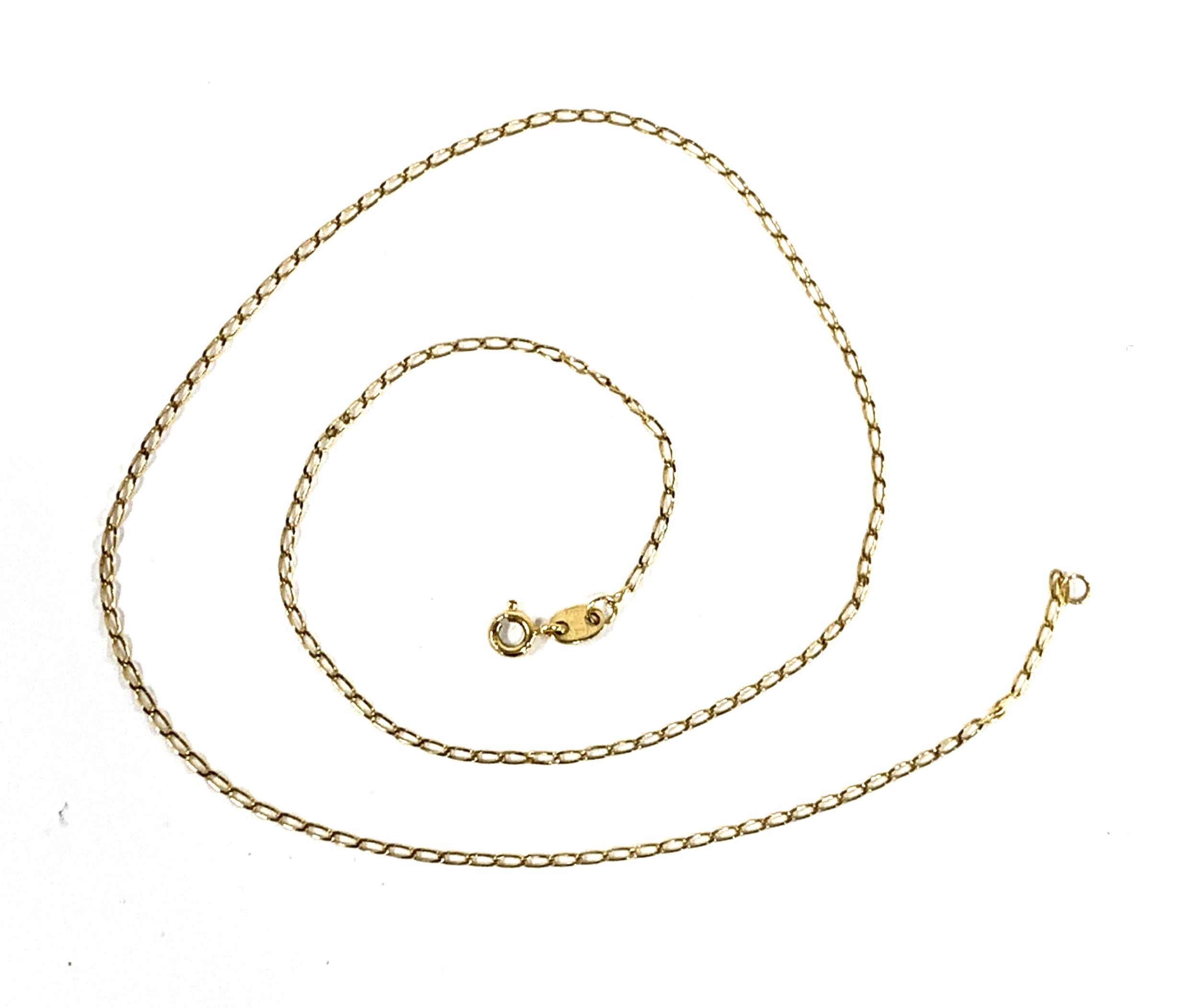 An 18ct gold chain, 45cm unclasped length, 2.4g - Image 3 of 3