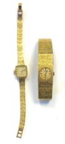Two ladies watches: A Swiss Empress 17 Jewels Incabloc watch together with a Rotary Swiss made