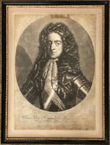 After Pierce Tempest, 'William King of England, Scotland and Ireland', mezzotint engraving of