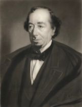 After Heinrich Von Angeli (1840 - 1925), Portrait of Benjamin Disraeli, The Earl of Beaconsfield,