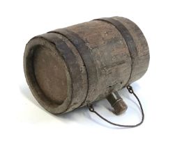 A small brandy barrel, 18.5cm wide