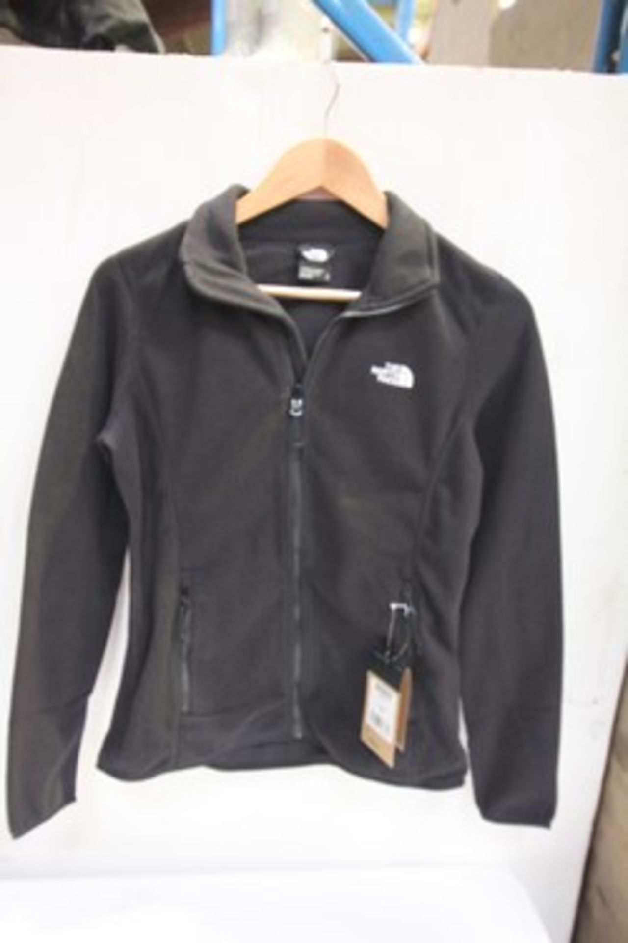 3 x North Face black zip up jackets, size small, style Glazier - New in pack (E1A)