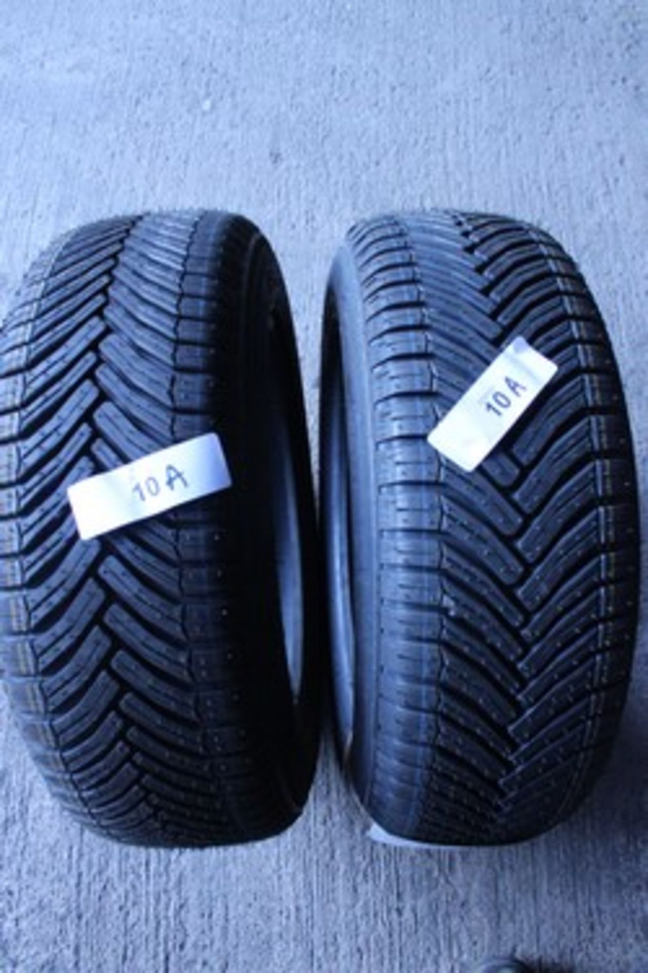 1 x pair of Michelin Cross Climate tyres, size 175/65R14 - New (open shed)