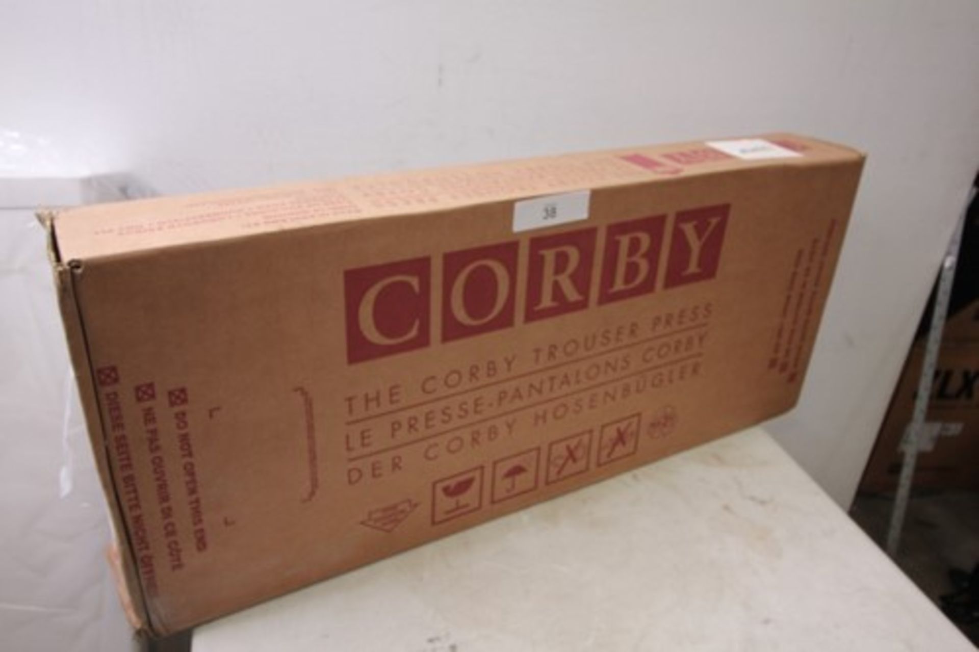 1 x Corby trouser press - Sealed new in box (ES3)