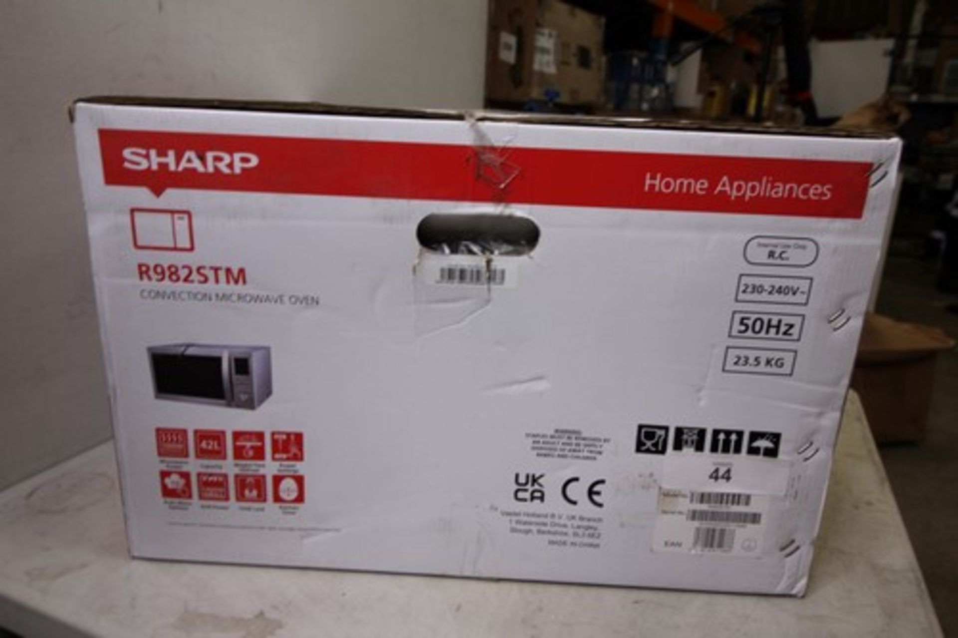 1 x sharp convection microwave oven, model R982STM - Sealed new in box (ES3) - Image 2 of 4