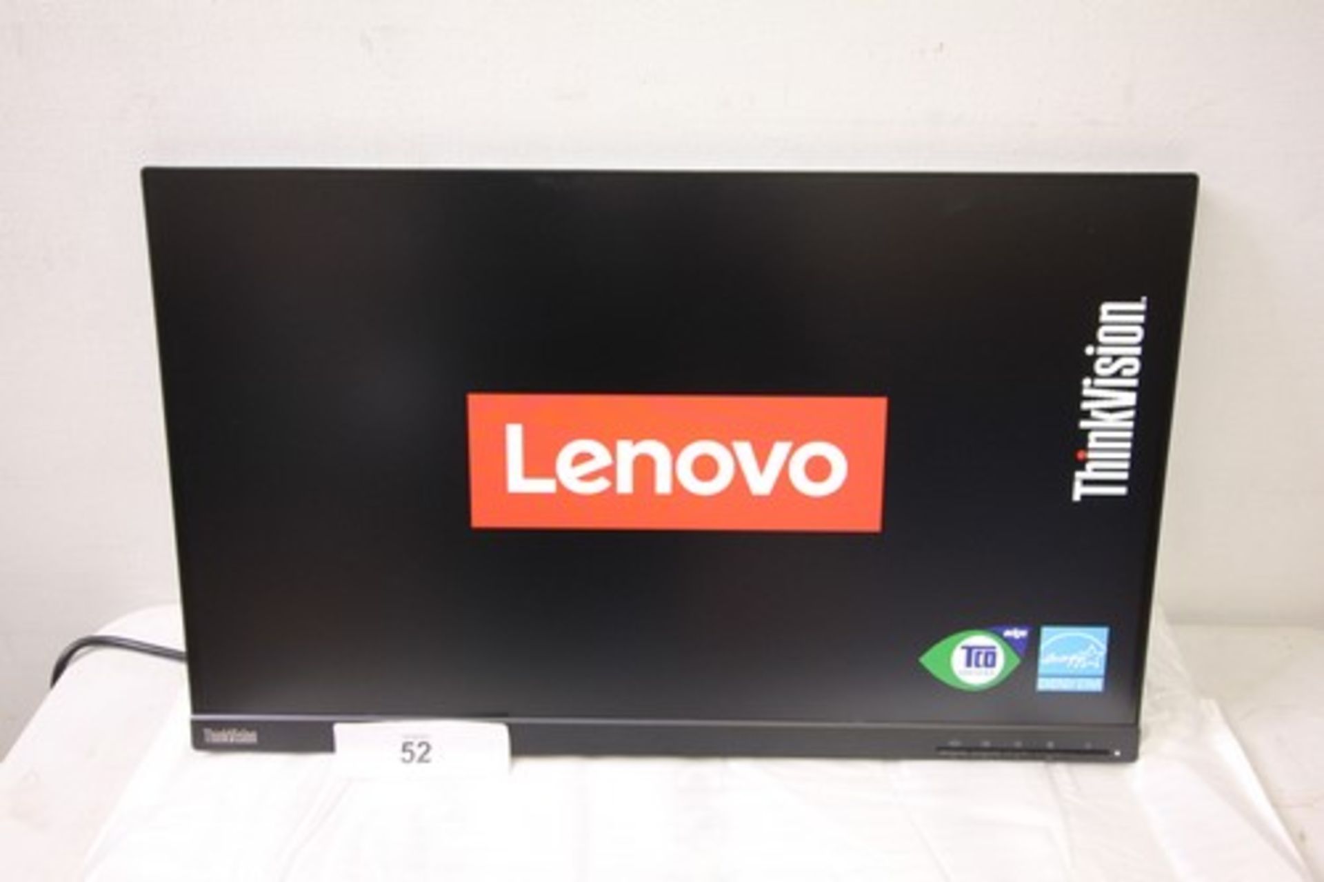 1 x Lenovo T241I-20 monitor, model SD10L83251, powers on ok but not fully tested - new in box (ES3 - Image 3 of 4