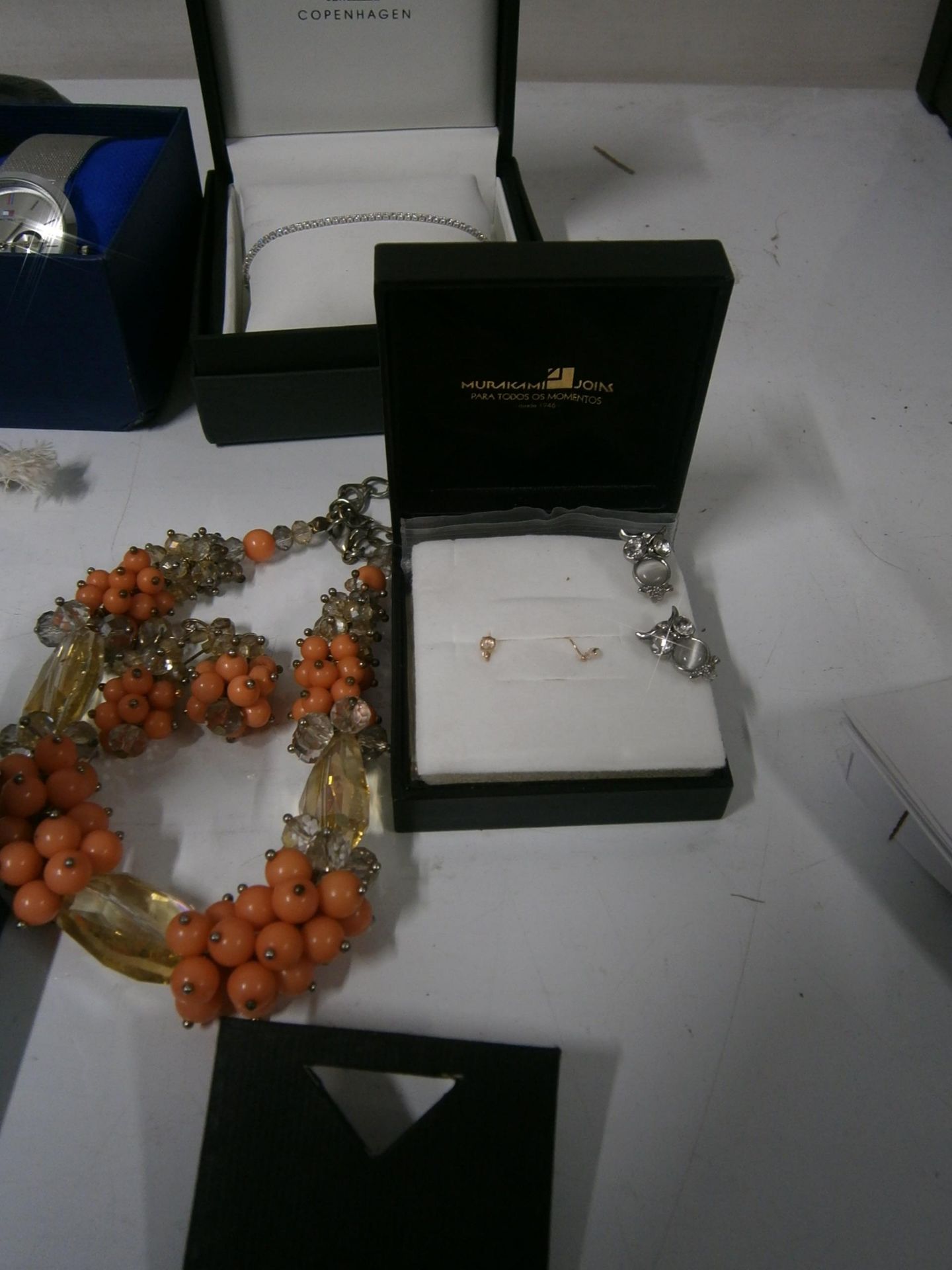 A quantity of Jewellery/watches including 4 x watches all second-hand including Tommy Hilfiger and - Image 3 of 6