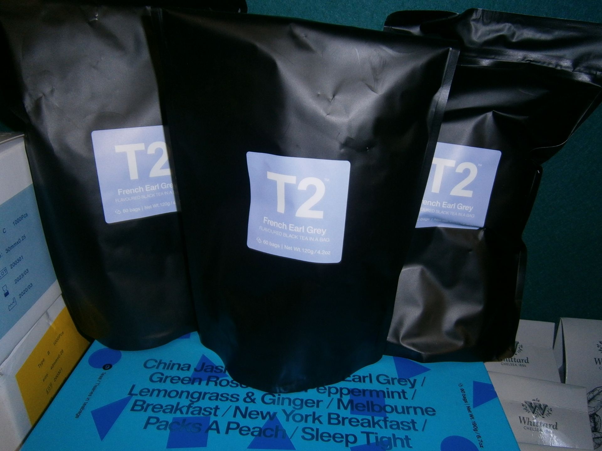 A quantity of luxury teas including 3 x gift boxes of T2 selection, Whittards and Caudalie Paris - Image 3 of 3