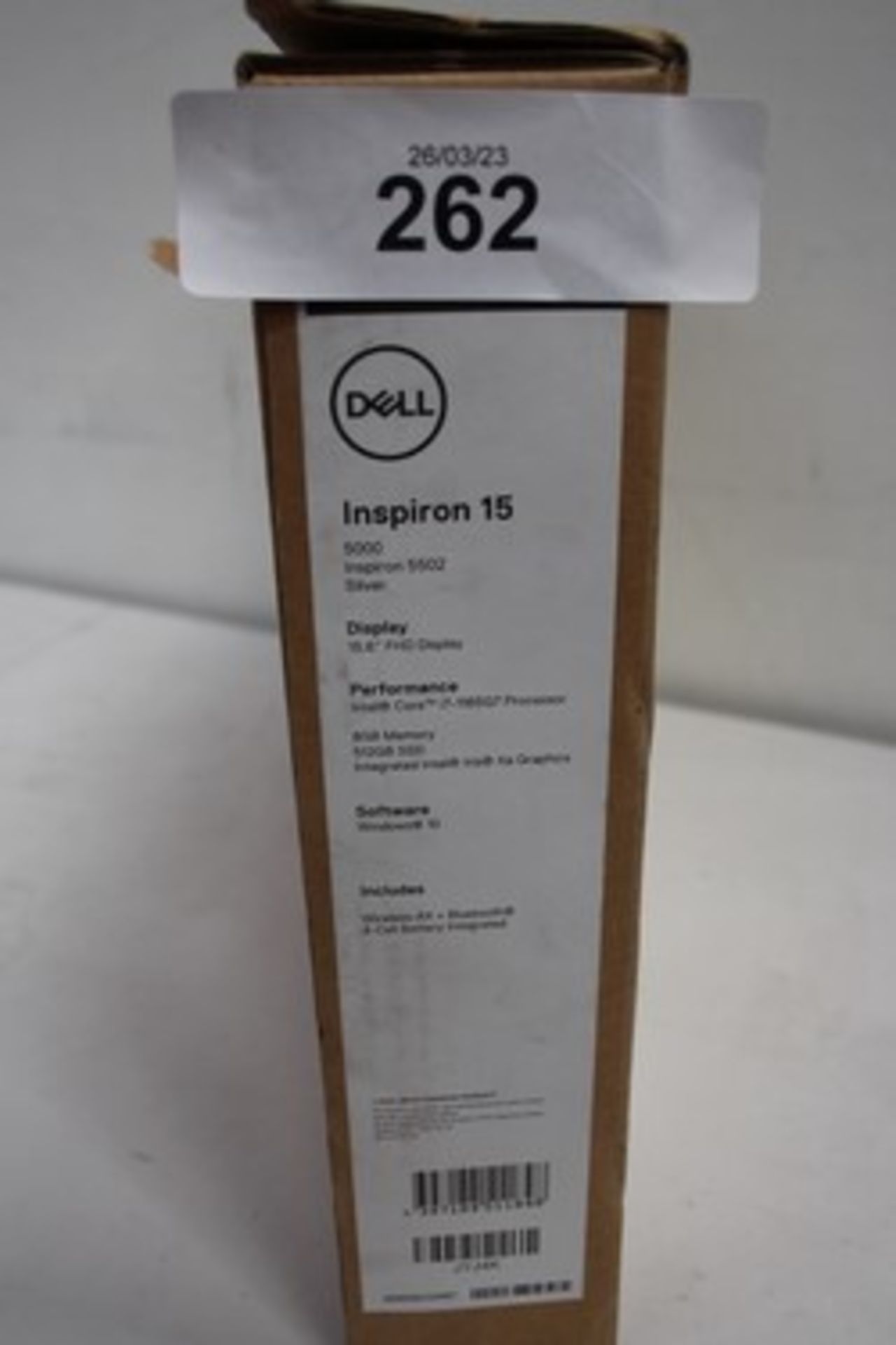 1 x Dell Inspiration 15 15 laptop 15.6" FHD Display, intel core i7 processor, 8GB memory, windows - Image 2 of 2