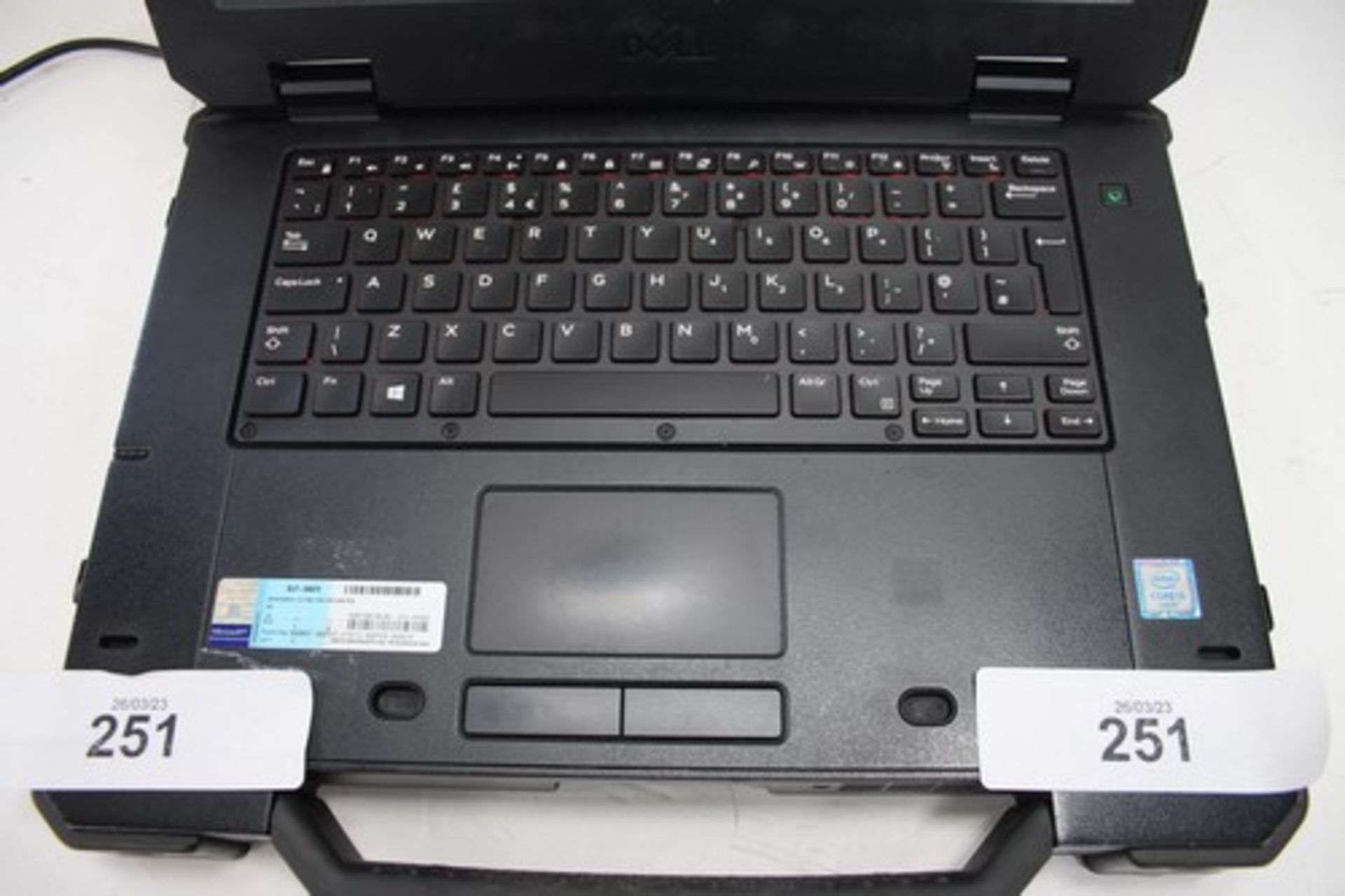 1 x Dell P45G, model: Latitude 14" rugged extreme 7414 laptop with 156300U processor, 8gb ram, - Image 2 of 7