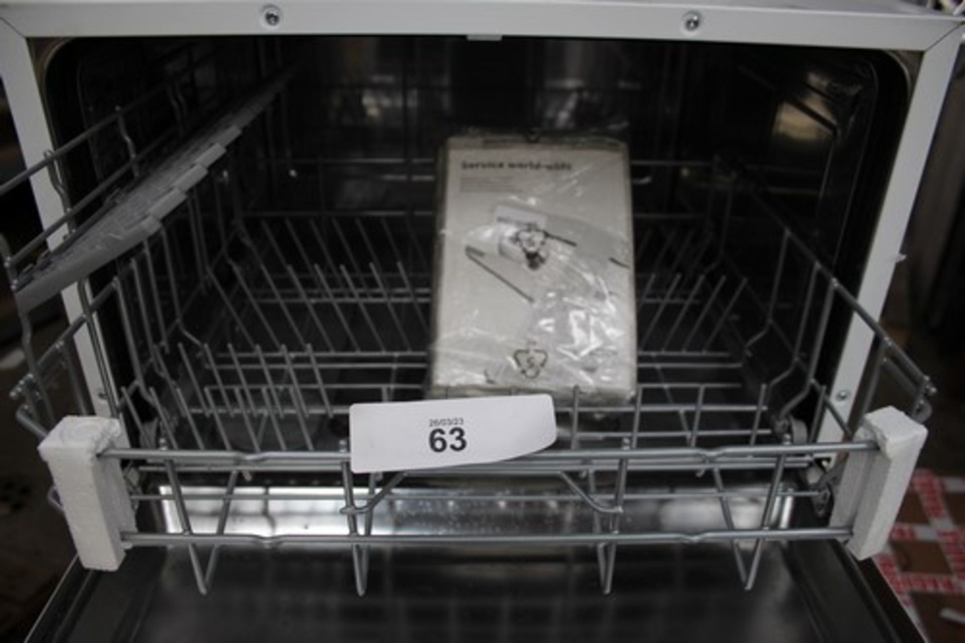 1 x Bosch tabletop compact dishwasher, model SKS62E32EU, damage to right hand corner - New (ES3END) - Image 3 of 7