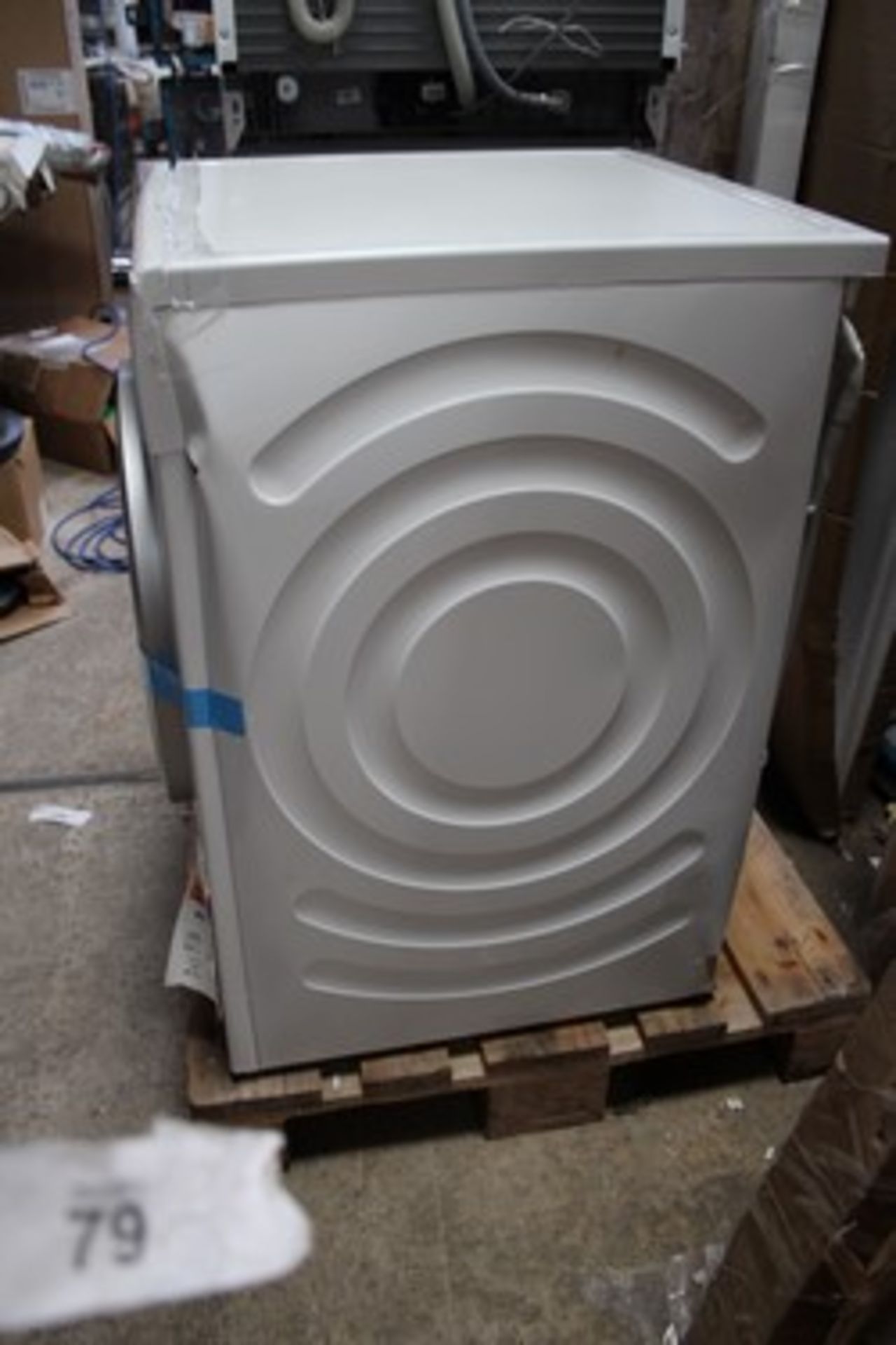 1 x Bosch series 4 9kg washing machine, model: WAN28209GB, white, spares or repair only, see photos, - Image 2 of 3