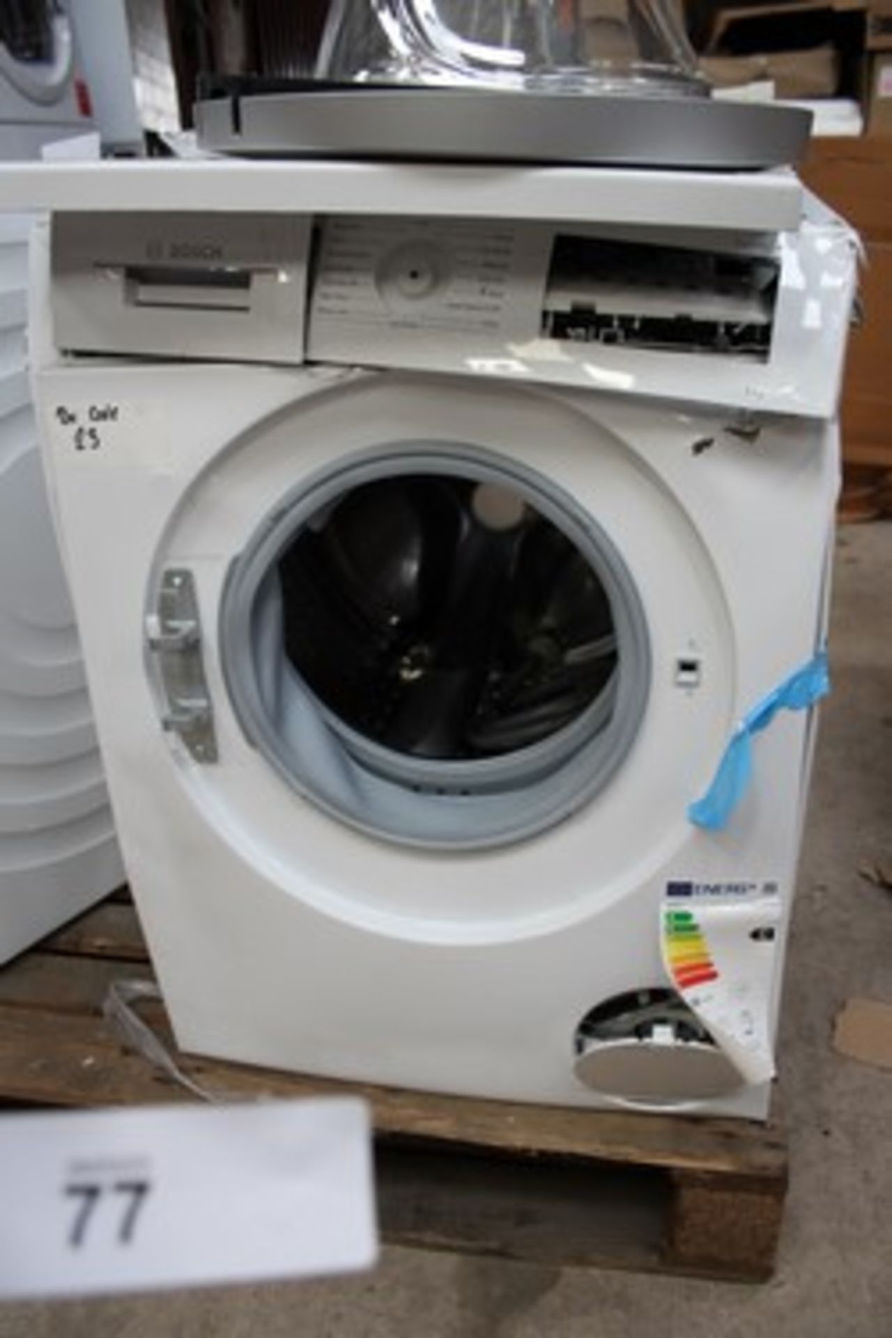 1 x Bosch series 4 9kg washing machine, model: WAN28209GB, spares or repairs only (21) - Spares (