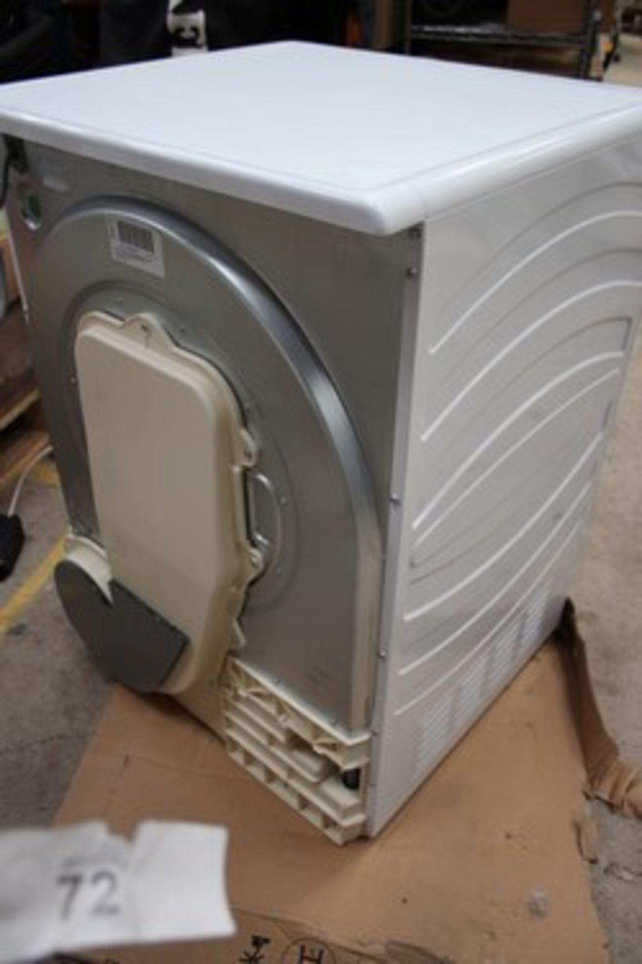 1 x Hoover 8kg heat pump tumble dryer, model: HLEH8A2TE, white, no visible damage, powers on, (56) - - Image 4 of 4