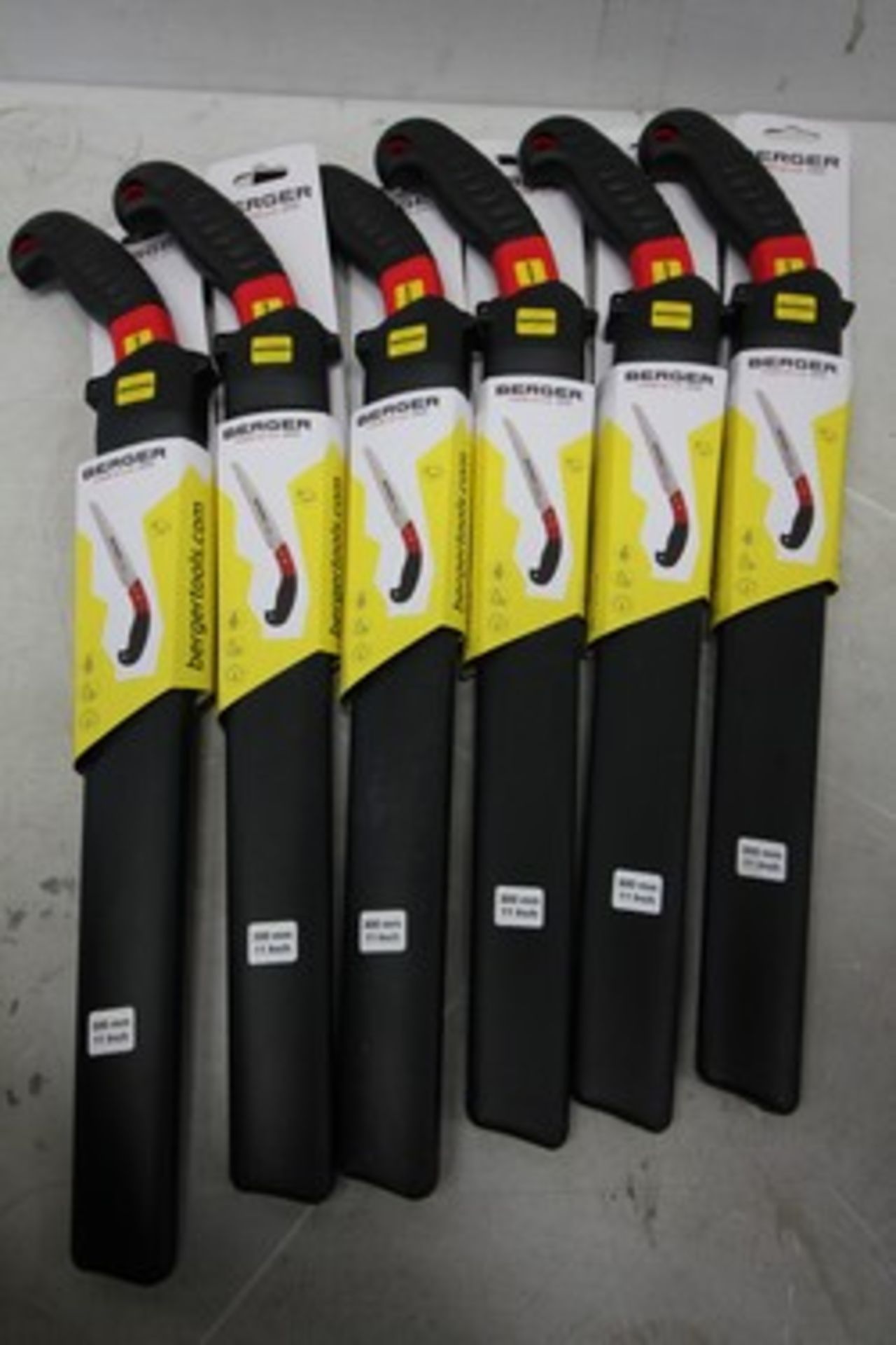 6 x Berger pole saws, code 64750 - New (GS18)