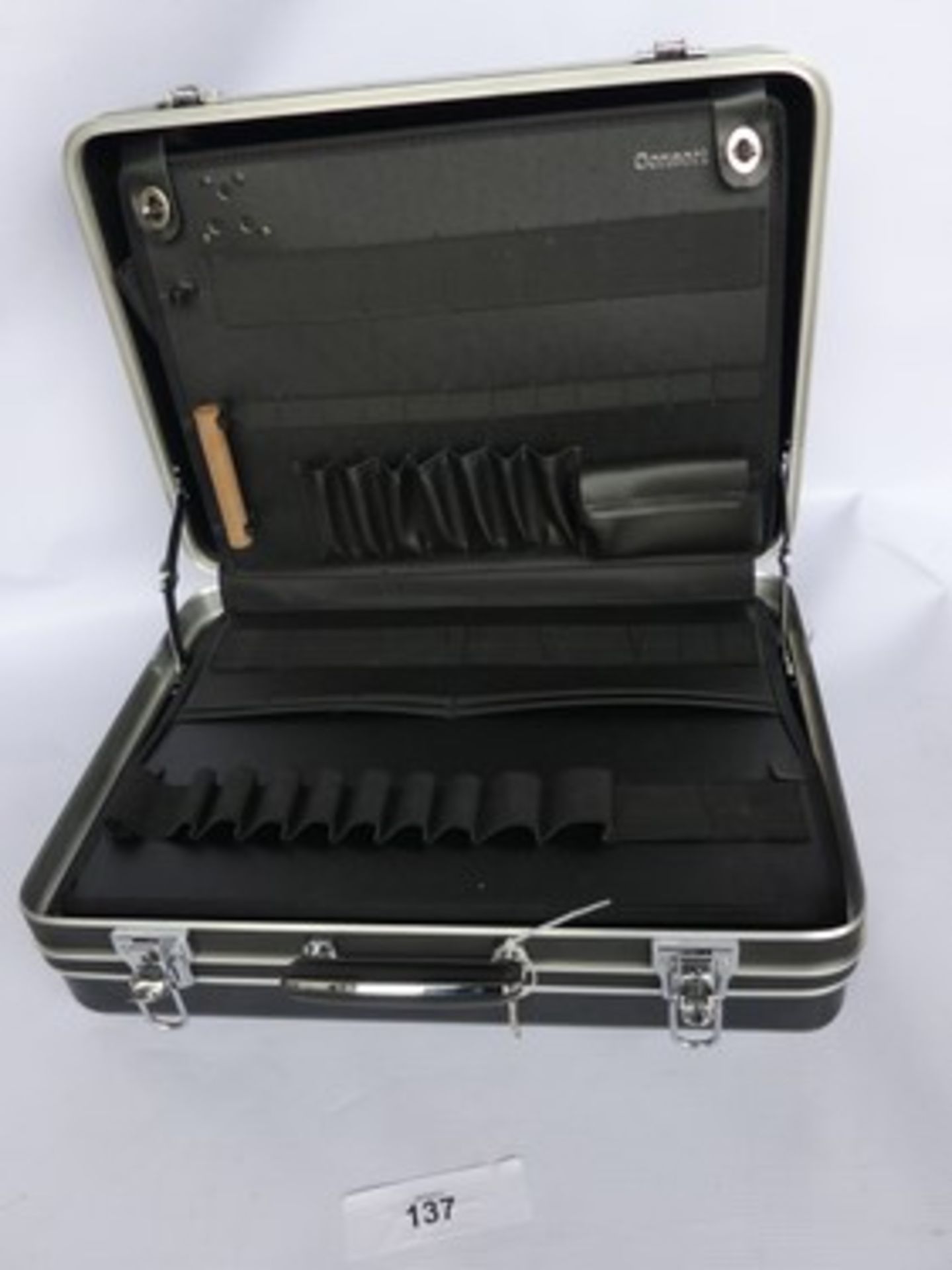 1 x consort plastic tool box with keys, size 50cm x 36cm x 20cm - New (SW4) - Image 2 of 3