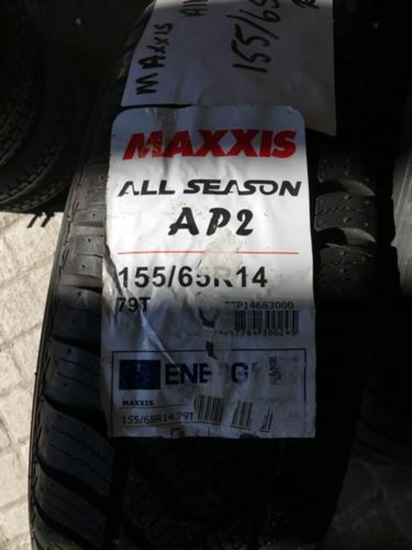 1 x Maxxis All Season AP2 tyre, size 155/65R14 - New with label (pallet 6)
