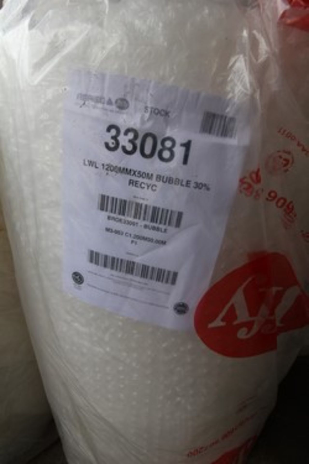 10 x assorted rolls of Jiffy bubble wrap including LWL, size 1200mm x 50m (M3-053C1), SL20, size - Image 2 of 3