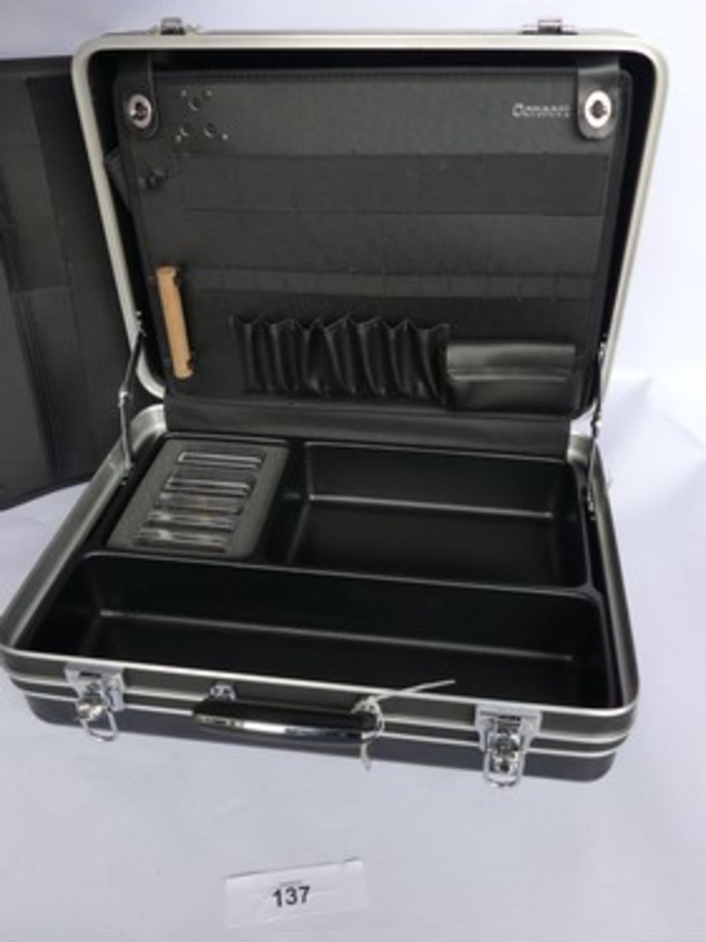 1 x consort plastic tool box with keys, size 50cm x 36cm x 20cm - New (SW4) - Image 3 of 3