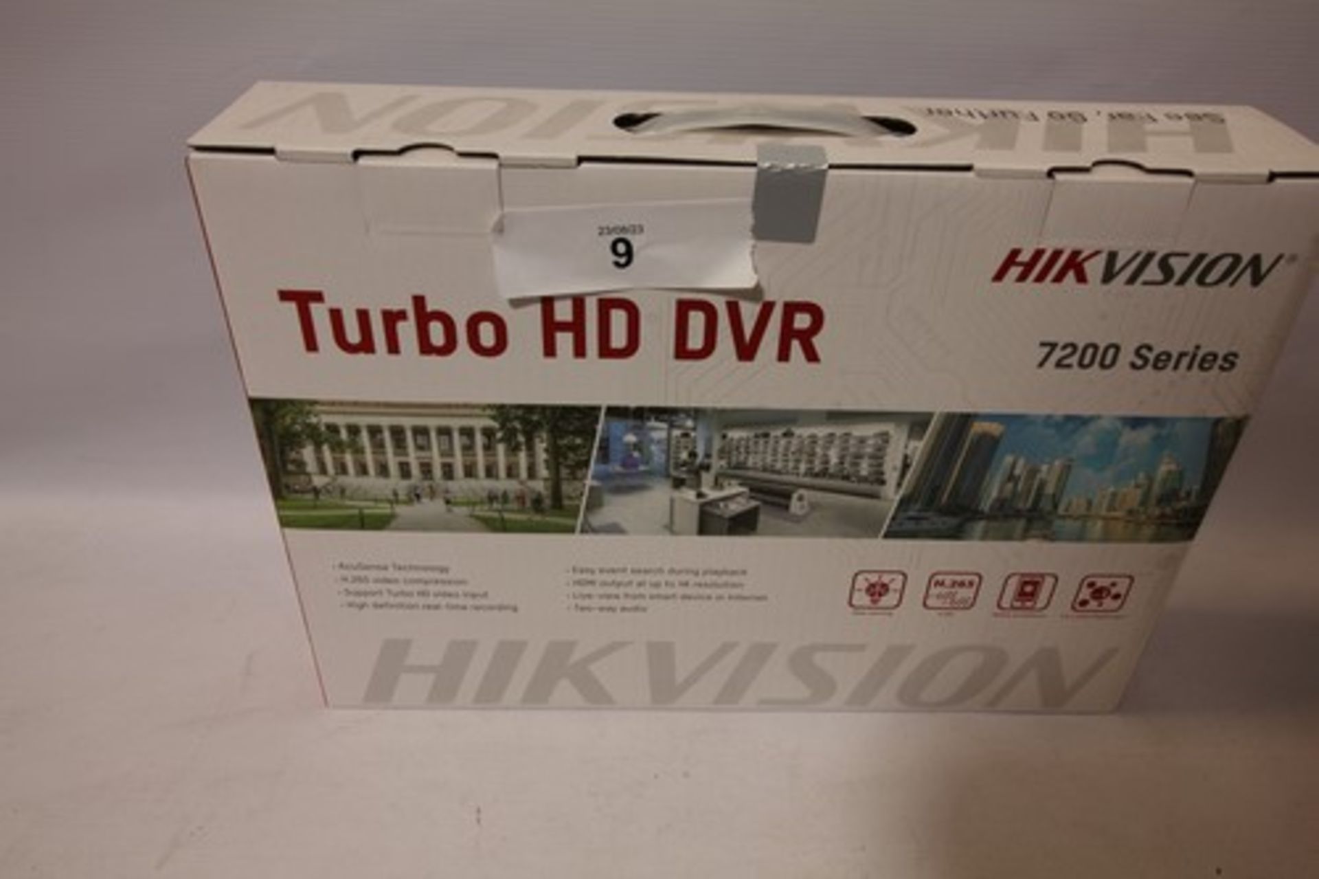 1 x Hikvision Turbo HD DVR 7200 series digital CCTV recorder, Model: ID5-7204HQHI-K1/25 - Sealed new