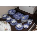 A collection of Copeland Spode "Italian" pattern t