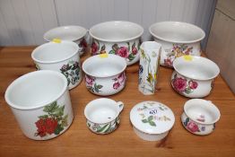 A quantity of various Portmeirion and a Wedgwood "