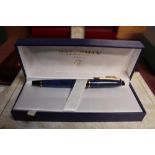 A cased Waterman fountain pen