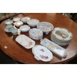 A quantity of various china to include Adams and A