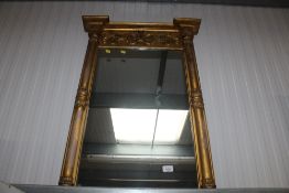 A 19th Century pier mirror
