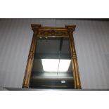 A 19th Century pier mirror