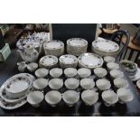 A quantity of Royal Doulton Camelot pattern tea an