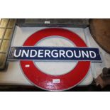 A London Underground plaque